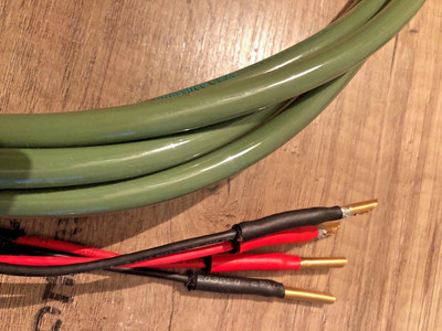 ACROTEC 6N S1060 (Acrolink) Speaker Cable-2.6m Pair-Great Upgrade to Your System