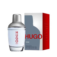 HUGO BOSS Męski spray Hugo Iced EDT (75 ml) Prezent zapakowany