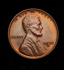 1930-D Lincoln Wheat Cent  MS++++R/B
