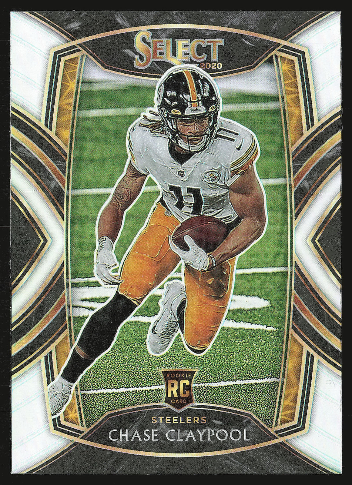 2020 Panini Select #270 Chase Claypool Silver Prizm RC