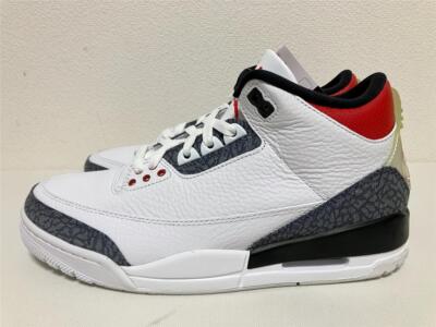 NIKE Air Jordan 3 Retro SE-T AJ3 III fire red denim japan brand