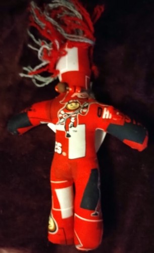 Dammit it Doll or dang Ohio State University Buckeyes Red White stress reliver - Picture 3 of 4