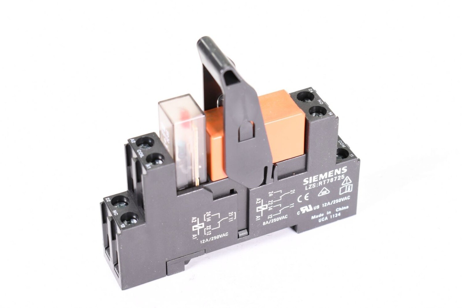 SIEMENS LZS:RT4A4L24, Plug-in relay complete unit