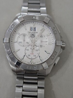 TAG Heuer Aquaracer White Mens Adult Watch UK