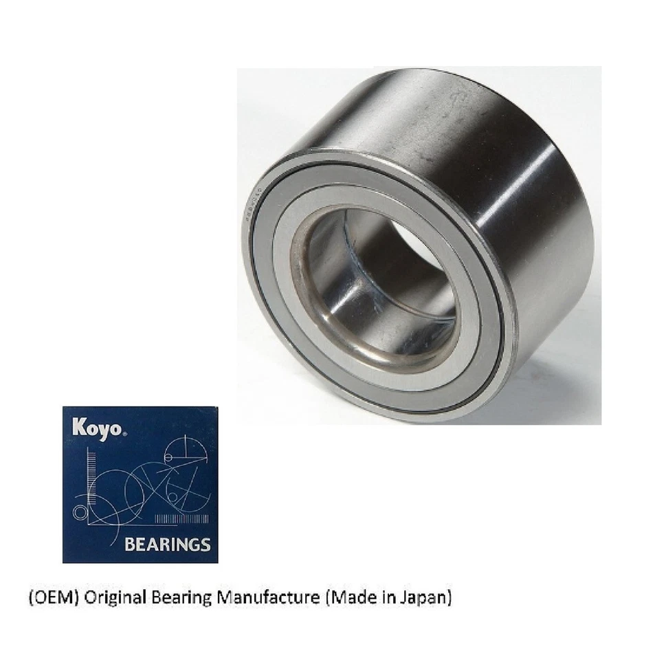 Cubo de roda dianteira e kit de rolamento (OEM) KOYO ajuste 2004-2008 TOYOTA SOLARA (3.3L) PAR - Imagem 3 de 3