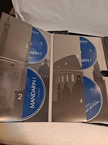 Pimsleur Approach MANDARIN I Gold Edition 16 CD Set Lessons Classes Clean - Picture 6 of 9