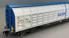 HO Trix 24421  Habbins DB AG Transwaggon High-Cap Sliding Wall Boxcar HO1973