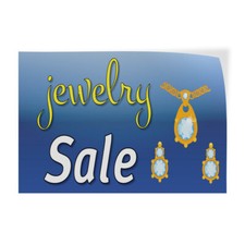 Decal Stickers Jewelry Sale Business D Vinyl Store Sign Label Business