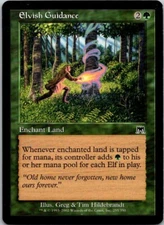 Magic the Gathering Elvish Guidance Onslaught MTG Free Shipping!