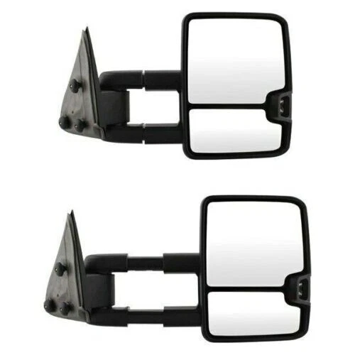 Espejos telescópicos térmicos eléctricos Chevy Silverado 03-06 Auto G2 9936685 izquierda/derecha Foto 2 de 4