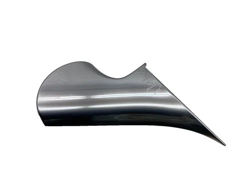 ⭕ 17-20 Model 3 Left Exterior Door Mirror Lower Mounting Cover Chrome 2287.3003