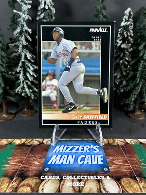1992 Score Pinnacle Baseball Gary Sheffield Padres Base Card 235