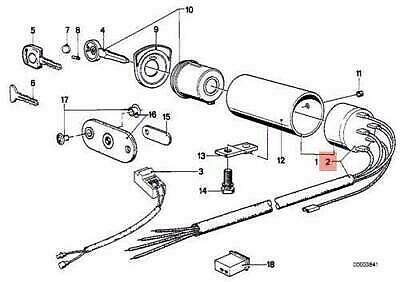 NEW GENUINE OEM BMW E23 Sedan Ignition Lock Switch 61321372416 | eBay
