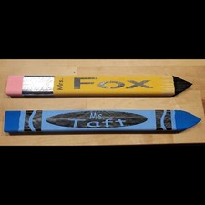 Personalized Wooden Pencil or Crayon - Teacher Appreciation Gift Thank you - 12"