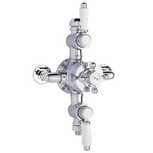 Hudson Reed Traditional Triple Exposed Thermostatic Shower Valve A3089E-M New