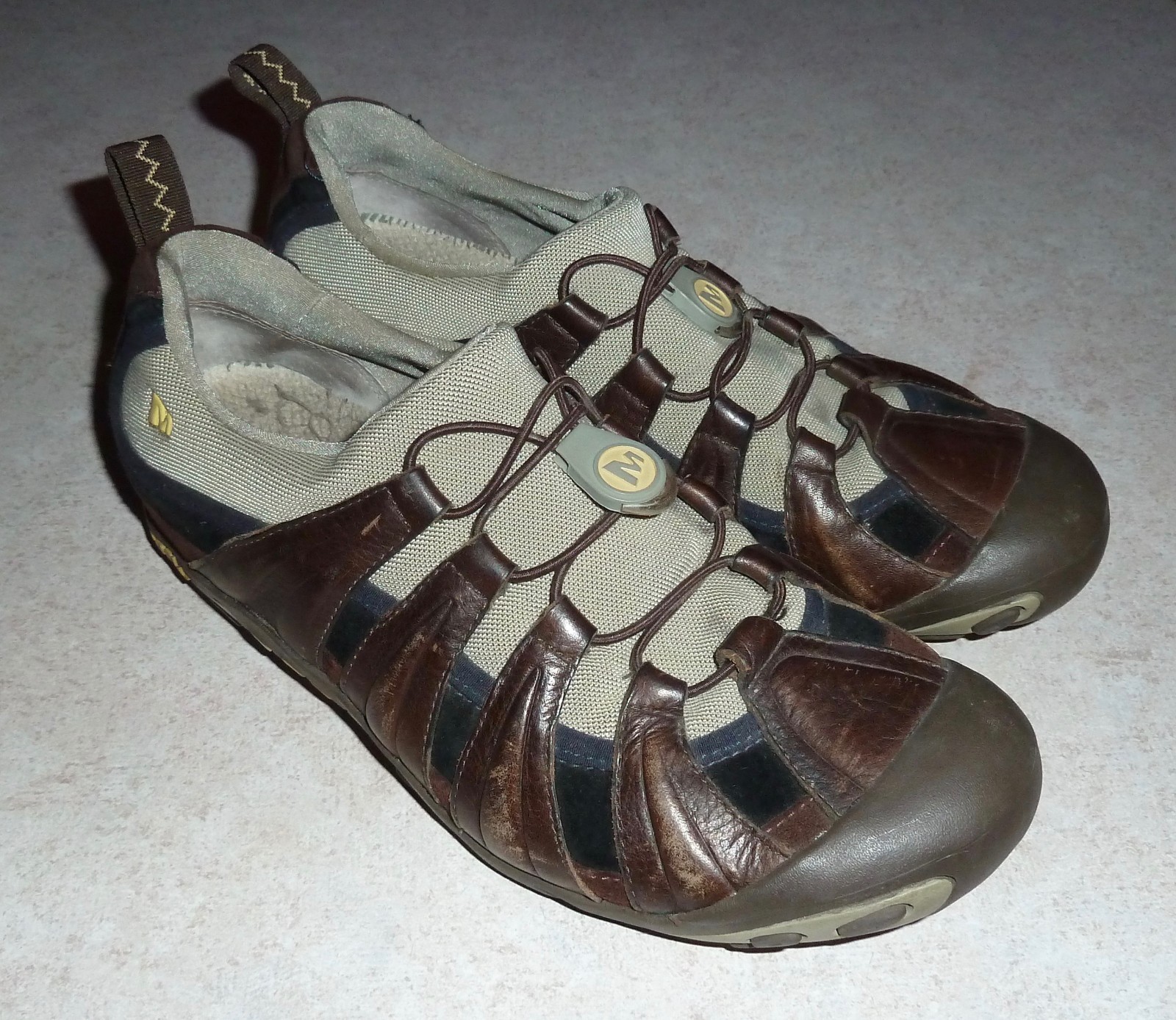 SNEAKERS MERRELL *CAPER BRACKEN* DA TREKKING TRAIL WALKING BUNGEE MARRONI DONNA 7 5