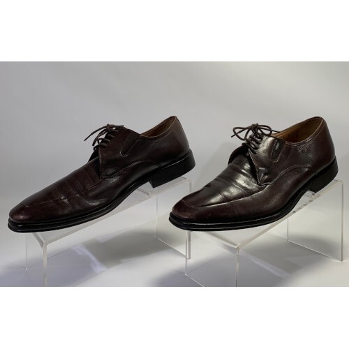 Bruno Magli Ranuncolo Brown Napa Leather Lace Up Derby display picture 1