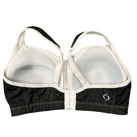 Moving Comfort Medium Impact Vero Sports Bra C/D Black Athletic Running Size M - Image 3 of 4