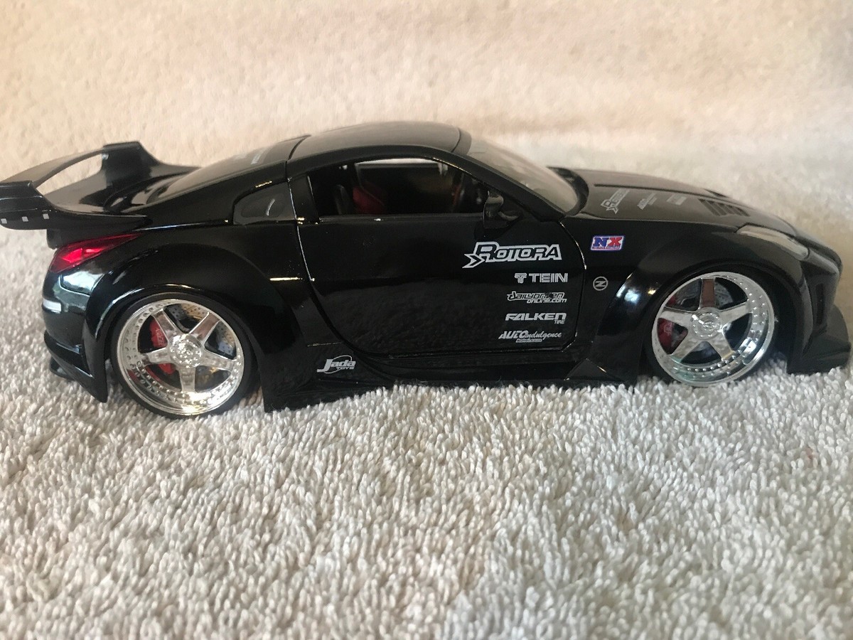 Jada Toys 1:24 Import Racer - Nissan Z Black VHTF! 50990-9 Jada Toys 1:24 Import Racer - Nissan Z Black VHTF! 50990-9