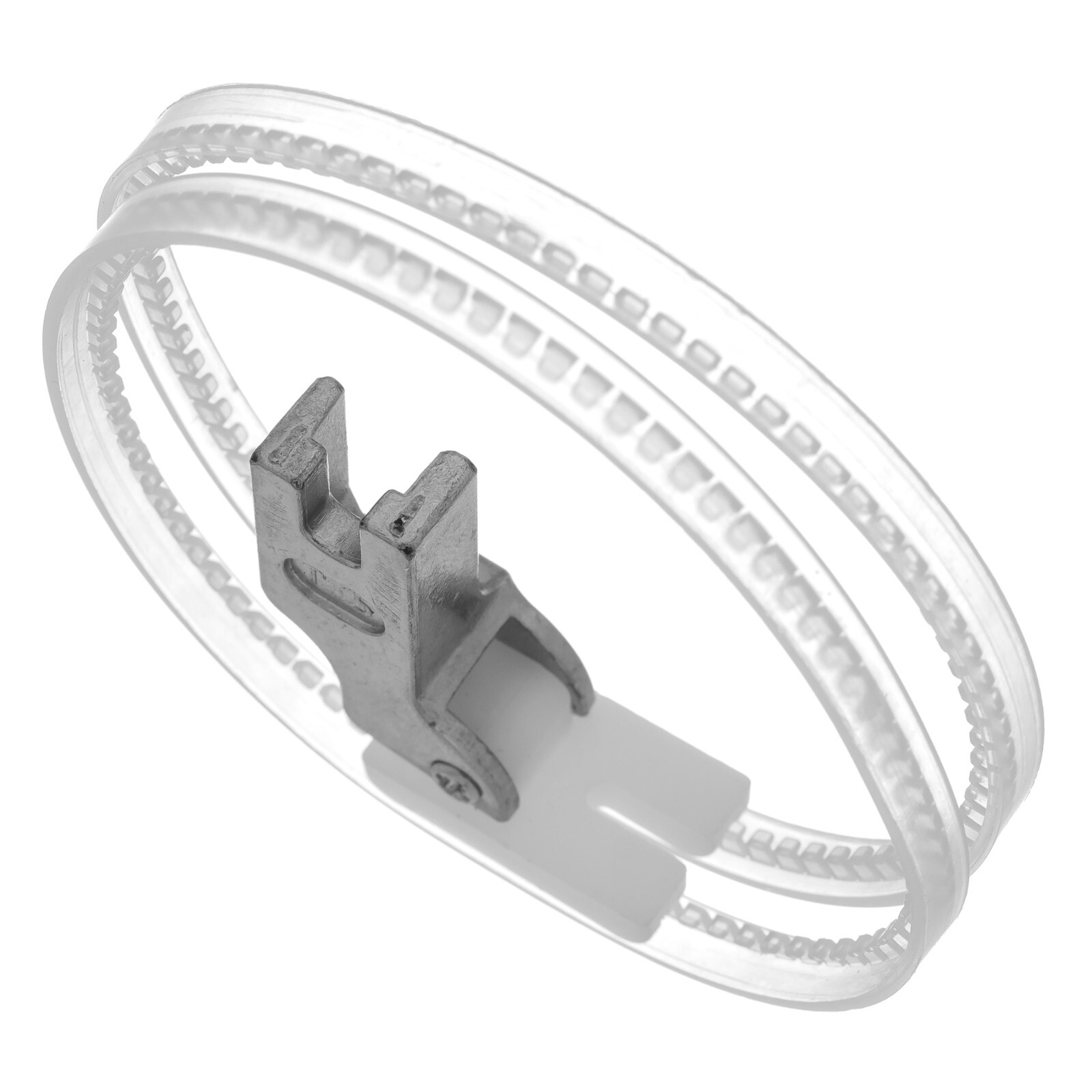 Industrial Sewing Machine Ring Presser Foot Roller PVC Leather Spare