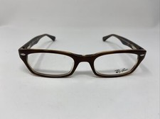 RAY BAN RB5150 2019 50-19-135 BROWN FLEX HINGE Eyeglasses Frame SJ38