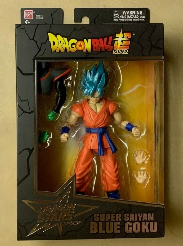 Bandai Dragon Ball Stars Super Saiyan Blue Goku Serie 3...