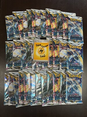 Pokemon Silver Tempest Booster Pack Lot 36x Packs= Booster Box FACTORY SEALED