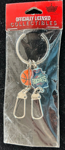 NEW Houston Rockets Key Ring Chain Basketball & Team "Charms" + Auxiliary Clips - Picture 3 of 3