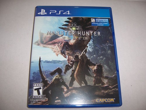 Original Replacement Case Box PlayStation 4 PS4 Monster Hunter World *NO GAME* - Picture 4 of 4