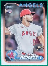 Victor Mederos - 2024 Topps #270 - Los Angeles Angels Baseball Card - Rookie