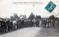 CPA 28 UN JOUR DE COMICE AGRICOLE A THIRON GARDAIS (BELLE ANIMATION