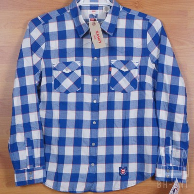 chicago cubs women's button up jersey