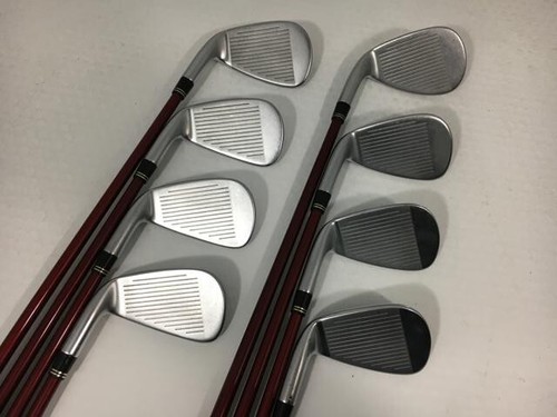 TaylorMade R9 MAX 8pcs 5-9-Pw-Aw-Sw Iron Set Motore 55 Flex R Right Handed - Picture 4 of 4