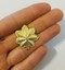 Lot De 100 Estampilles Métal Doré – Feuilles, Pour Création De Bijoux Et Loisirs Créatifs