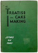 1953 FLEISCHMANN TREATISE ON CAKE MAKING BAKERY DONUT RECIPE BOOK COOKBOOK