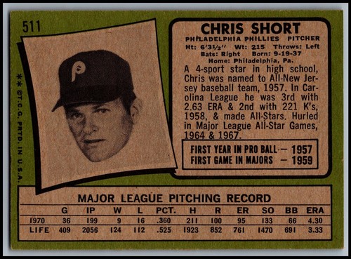 1971 Topps Baseball Cards 264-523 - You Pick - aaalvins - Picture 241 of 249