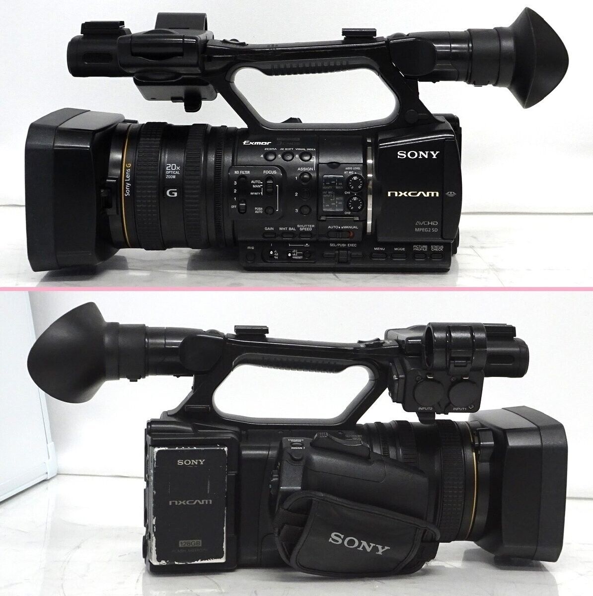 SONY HXR-NX5J NXCAM Camcorder HDMI/HD/SD -SDI F1.6-3.4 221 SONY HXR-NX5J NXCAM Camcorder HDMI/HD/SD -SDI F1.6-3.4 221