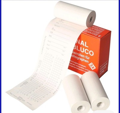 3 Rollen Druckerpapier Tachograph Fahrtenschreiber Papierrolle LKW NFZ DTCO VDO
