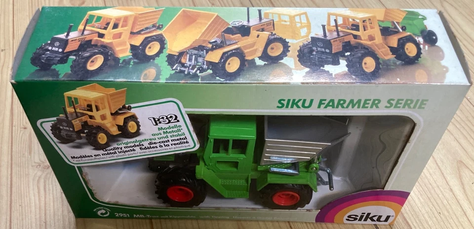 Siku 2951 Trattore Mercedes Benz MB-Trac con ribaltabile 1:32 - Immagine 3 di 4