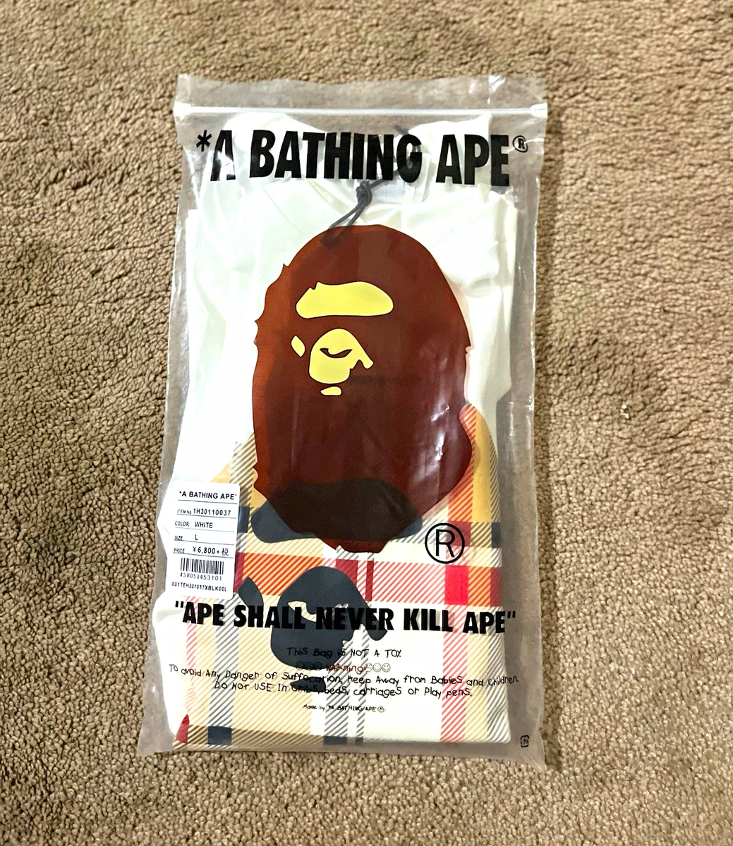 A Bathing Ape Size L White Shirts for Men for sale | eBay