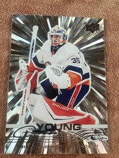Tristan LENNOX RC 2025-26 UD Ser 2 Hky OUTBURST YOUNG GUNS SP #471 NY Islanders