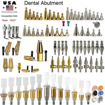 Hiossen Implant System Zest Locator Healing Transfer Abutment Impressions Analog