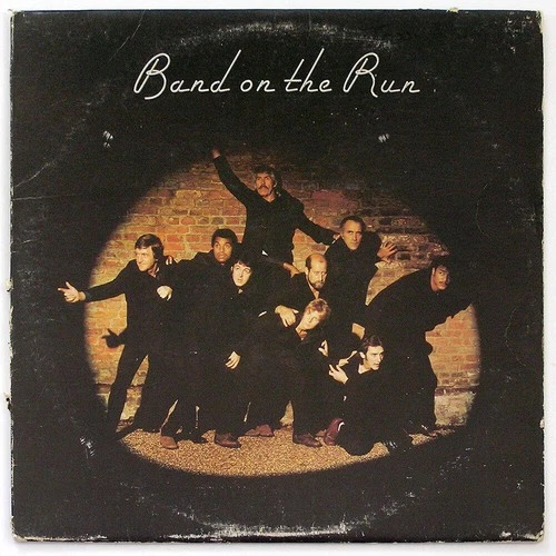 PAUL McCARTNEY WINGS Band On The Run 1973 LP Apple SO-3415 + Poster Excellent Vi