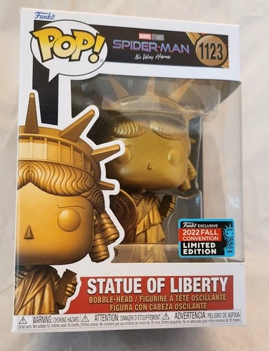 Statue Of Liberty Spider-Man No Way Home #1123 Funko Pop! 2022 Convention