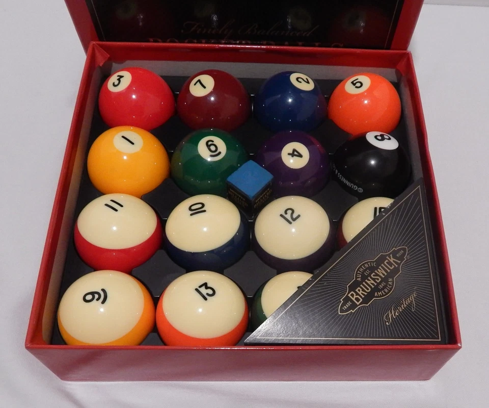 Juego de bolas de bolsillo Brunswick Heritage Foto 4 de 4