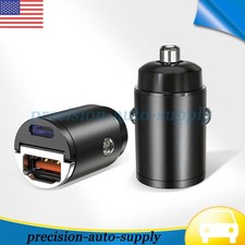 Mini Dual Usb Type-c Pd Car Phone Charger 30w Fast Charge Adapter Accessories Mini Dual Usb Type-c Pd Car Phone Charger 30w Fast Charge Adapter Accessories