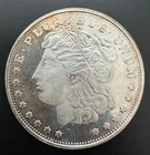 Morgan Dollar Design 1 Troy Ounceoz .999 Fine Silver Round