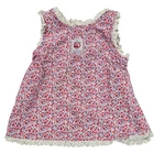 Gymboree Vintage 2000s Baby Girl Clothes Floral Tank Top 6-12 Country Picnic Y2K