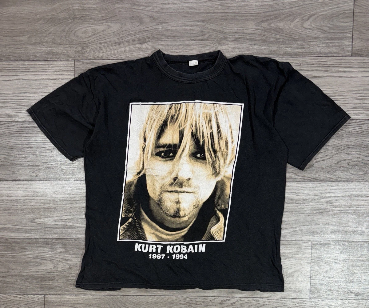 Preços baixos em Camisa Nirvana em Camisetas Vintage masculinas | eBay