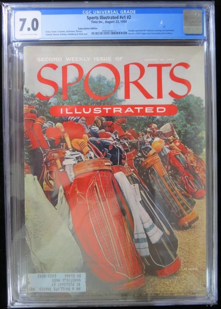 Sports Illustrated – Premier Numéro – 16 Août 1954 – Vintage Collection